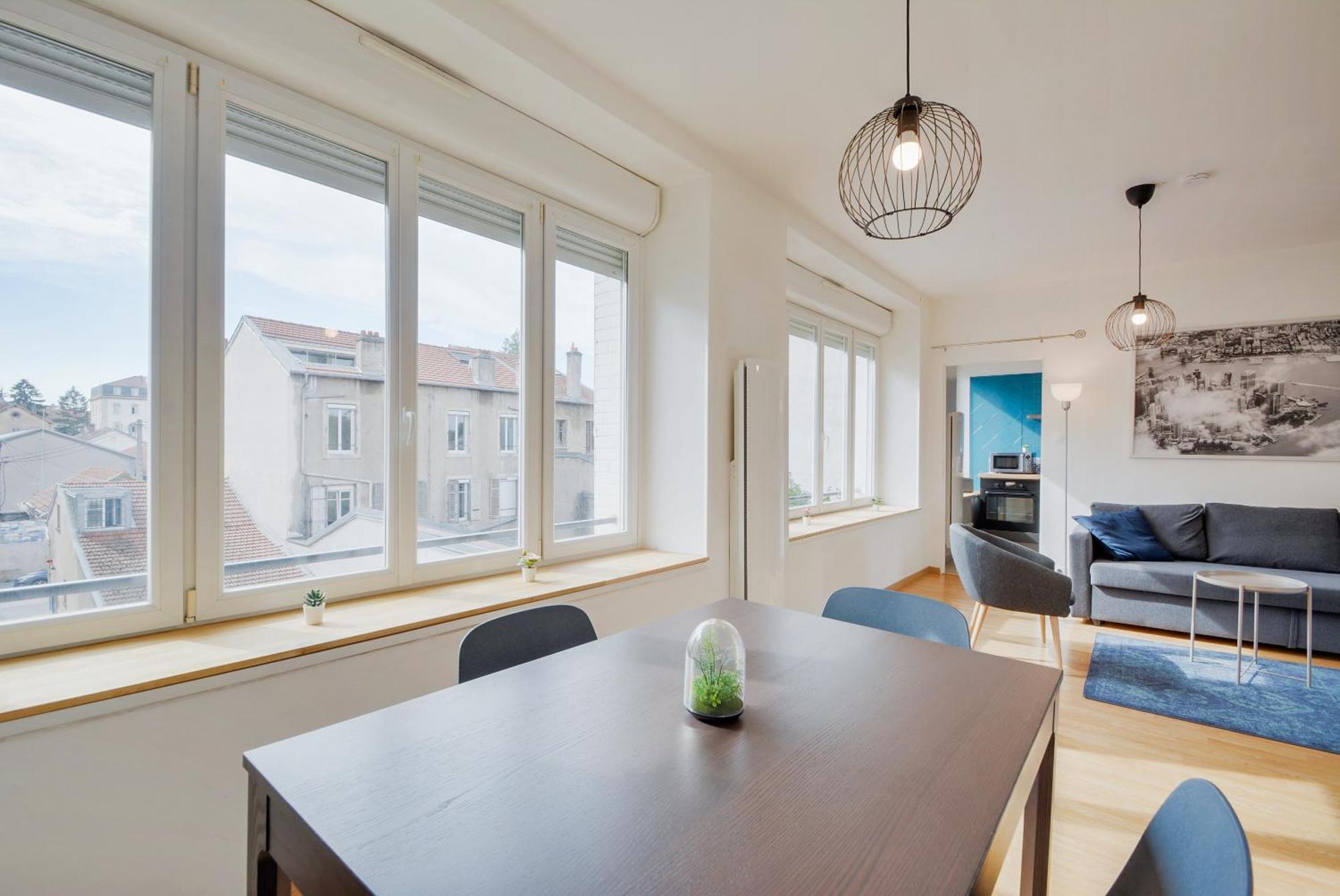 Ferienwohnung T3 Charmant 4* 65M² Parking @ Thermal / Artem Nancy Exterior foto